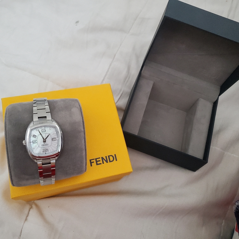 Silver Fendi womans watch